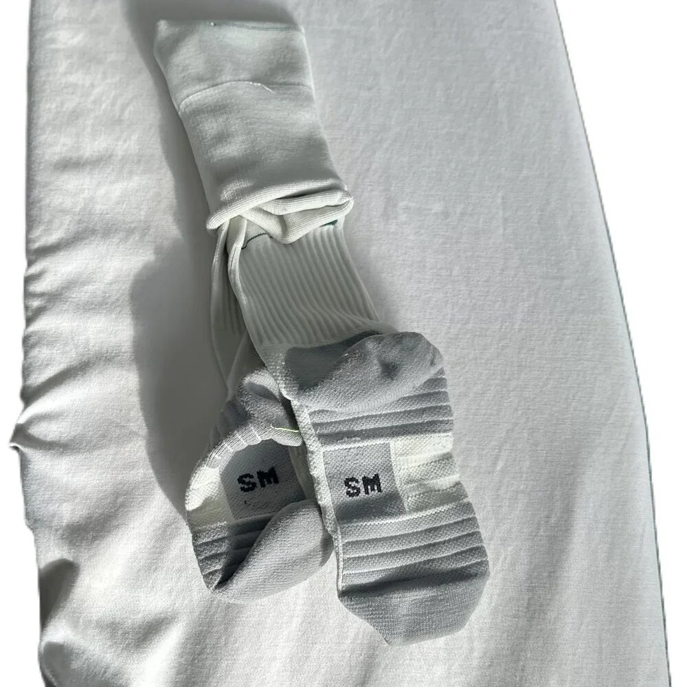Soccer Socks Kids Small Adidas White and Green